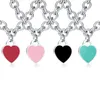 pink love silver 14cm 21cm bracelet for women chains link men adults jewelry heart bracelets set ring making kit for girls jewlery designer couple Wedding Party cool