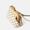 Sac vintage en bois clip coquille femmes sacs crossbody sacs de créateur dot dame épaule luxe femelle embrayage petit sac à main 2024