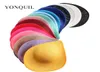 30 cm hjärtform Fascinator bas 3Colors Imitation Sinamay Hat Bridal Wedding Hair Accessories Diy Royal Ascot Hat Party Headwear 8022355