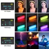 Megaphone ulanzi ilight VL119 RGB handheld light led rgb stick 25009000k fotografie verlichting magnetische buis licht voor videvlog