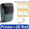 Niimbot B1 Mini Thermal Self-adhesive Labels Printer Mini Portable Printer For Mobile Sticker Pocket Label Maker Printer Niimbot 240419