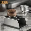 offee Temper Stand Sturdy Stainless Steel Tamping Stand for Coffee Machine and Coffee Tamper Storage Base with Silicone Mat 240410