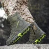 Scarpe di fitness stivali militari uomini esercito tattico con cerniera late