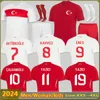 Barn Turkiye Soccer Jersey 2024 Euro Cup Turkey National Team Home Away Yildizdemiral Kokcu enes Calhanoglu Football Shirts Kit