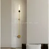 Lampa ścienna nowoczesne krótkie i długie lampy do salonu sypialnia Kuchnia Aplikacja Murale Lampara Light Wandlamp