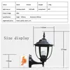 Wall Lamps European Outdoor Aluminum Lamp E27 Led Waterproof For El Aisle Corridor Garden Villa Street Park