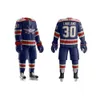 Maillots de hockey personnalisés à l'avant et à l'arrière de la suite de sublimation adulte tendance des hommes et du hockey sur glace des femmes