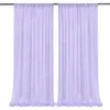 Curtain 1Piece Backdrop Wedding Tulle Draping Pography Background Cloth Prop Sheer Ceremony Reception Drapery