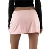 Skirts Xingqing y2k Mini Skirts for Women Summer Solid Color Low Waist Short Mini Skirt 2000s Aesthetic Pencil Skirts Casual Strtwear Y240420