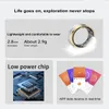 Smart Ring Men Women IP68 Waterdichte hartslag Blood Oxygen Detectie Sport Tracker voor Android iOS -cadeau aan vriend 240414