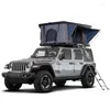 Tents And Shelters Camping Folding Truck Rooftop Tent 1-2 Person Large Hard Aluminium Shell Car Outdoor Adventure