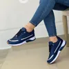 Casual Shoes Low-top Solid Lace-up PU Fiber Splicing Sewing Increased Anti-slip Women's Sneakers 2024 For Women Zapato
