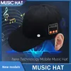 Bluetooth 5.4 سماعة الرأس قبعة مضحكة في الهواء الطلق يمكن الاستماع إلى موسيقى البيسبول القبعة الأذنين ستيريو شحن خارجي شحن القبعات DHL