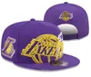 Los Angeles''lakers'' Ball Caps 2023-24 Unisexe Fashion Cotton Finales Champions Baseball Cap Snapback Hat Hat Men de femmes