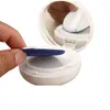 Storage Bottles Loose Powder Container DIY Makeup For Case Air Cushion Box With Puff Mirror Spon