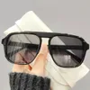 Mode män solglasögon överdimensionerade ram kvinnor antiblue lätta transparenta glasögon UV400 glasögon platt spegel glasögon 240408