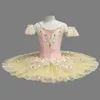 Girls per bambini adulti Girls Professional Ballet Abito tutu Donne Principessa Platter Pancake Swan Lake Ballerina Ballo Bance Costume 240411