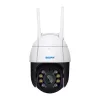 Kameror Escam QF518 5MP PAN/TILT AI HUMANOID DETECTION Auto Tracking Cloud Storage WiFi IP Camera med tvåvägs Audio Night Vision