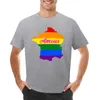 Topy z czołgami mężczyzn France Gay Pride koszula - Amour LGBT Rainbow Flag T -shirt Vintage Hippie Mens T Graphic