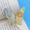 Metal Butterfly Flower Bookmarks Exquisentiony Hollow Tassel Pendant Book Clip Students Reading Tool School Supplies