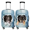 Akcesoria Pet Dog Bagage Cover Trend Dżins Bagage Protective Covers 1832 cal wózka walizka walizki