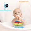 Moniteurs wouwon baby monitor babyphone vidéo baby caméra bebe nanny hd 5 pouces lcd bise