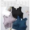 Cloud verbergen dames yoga crop top sport bh push up underwear fiess brassiere bhas atletisch vest shirt sport hardlopen sportkleding