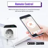 Plugs Tuya WiFi Smart Temperature Controller Socket con sensore Smart Termostato Radiatore/Riscaldatore/Cooler/Air Condizionatore Alexa Google Google