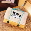 Cosmetic Bags Kawaii Cartoon Puppy Makeup Bag Removable Mesh Storage Large Capacity Portable Travel 4 In 1 Girls Washing Make Up Cases