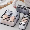 Storage Bags Underwear Box Women's Socks Wardrobe Drawer-Type Bra Thickened Grid Packing Mesh