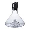 Konstnärlig 1000 ml vända och vattenfall Decanter Family Bar Separator Gift Classics Praktiska semester Banketter Vinflaska 240419