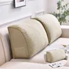 Pillow Triangle With Zip Pocket Wedge Bolster Small Back Support Cushie Pillows For Office Home Bed Sofa