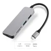 Readers 5 in1 USB C HUB USBC to HDMI Micro SD/TF Card Reader Adapter for MacBook Samsung Galaxy S9/S8 Huawei P20 Pro Type C USB 3.0 HUB