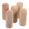 Storage Bottles Moon Cake Mold 2cm Wooden Stamp Pottery Decorative Tools Craft Accessories Concrete