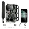 Камеры Suntekcam HC801 Серия управление приложением 4G 20MP 1080p Hunting Trail Camera Камеры дикой природы 0,3 с триггер ночное видение