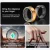 For Android IOS Smart Ring Real Heart Rate Teenagers Stainless Steel Ring Swimming Waterproof Smart Ring For Jewelry Gift 240414