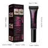 Enhancers Waterproof Peel Eyebrow Cream Cosmetic Lasting Sweatproof SemiPermanent Tattoo Brown Tint Tearing Dye Eyebrow Enhancers Gel