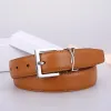 Designer Belt Cinkle Cinture per donne Larghezza vera in pelle 3,0 cm Uomini di alta qualità Cnosme Womens Womens Cintura Ceintures con scatola originale