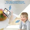 Monitoren 4,3 inch video babymonitor met digitale zoom surveillance camera auto night visie tweeweg intercom babysitter beveiliging nanny