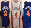 Jersey de basquete universitário Retro vintage 4 Nate Robinson Jerseys Men039s costura malha tecidos azul reropmedize personalizado tamanho 4634643