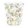 Vinglas 360-450 ml Flower Fresh Glass Home High Beauty Cloud Cup Handy Milk Net Red Drinking Coffee Mugs