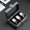 1/3/5 gniazda aluminiowa walizka wyświetlacza Pudełko pamięć obserwują skrzynkę magazynową obserwowanie wspornika Zegar zegara skrzynia narzędziowa 240416
