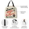 Bolsas Beetlejuice para lanchonete isolada personalizada Recipiente de refeição térmica de refeição grande bolsas de comida para bolsas de comida