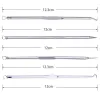 Scrubbers Hot Stainless Steel Blackhead Comedone Acne Blemish Extractor Remover Face Skin Care Pore Cleaner Needles Remove Tool 20set/lot