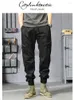 Pants pour hommes Citylink Tactic 2024 Spring and Automne Trendy Brand Black Multi Pocket Casual Workswear