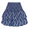 Юбки женская сексуальная DP Blue High High талия юбка для летних мод