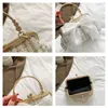 Vintage Women Tote torebki Łańcuch Bow Crossbody Torka na ramię Małe żeńskie torby klipsowe Modna torba torebka zamka dla kobiet 240407