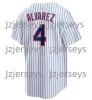 2024 City Connect Pete Alonso Baseball Jersey Francisco Lindor Edwin Diaz Kodai Senga Starling Marte Jacob Degrom Mets Keith Hernandez Men Youth