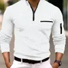 Sprężyna i jesienne męskie koszulę Polo Ramię sporne koszula Polo 240420