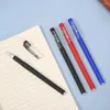 80st/Lot Gel Pen Set School Supplies Black Blue Ink Color 0.5mm Ballpoint Kawaii Students Office Stationery